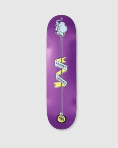 Krooked Brad Cromer Unicycle Deck Purple