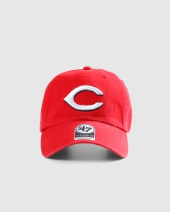 47 Brand Cincinnati Reds Clean Up Strapback Red