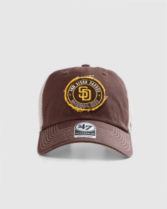 47 Brand San Diego Padres Garland Trucker Brown