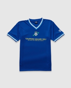 Quartersnacks Deli Squad Soccer SS Jersey Royal