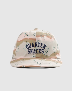 Quartersnacks Arch Strapback Desert Camo Tan