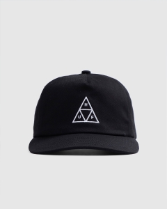 Huf Set Triple Triangle Snapback Black