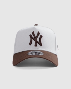 New Era 940AF New York Yankees Vintage Stone Snapback Stone/Walnut