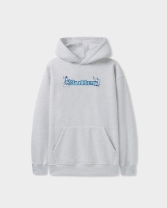 Butter Goods Quest Logo PO Hood Ash