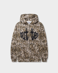 Butter Goods Frenzy Zip Hood Tan Camo