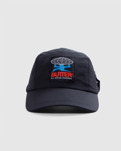 Butter Goods All Terrain Flap Cap 4 Panel Black