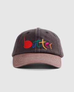 Butter Goods Art 6 Panel Charcoal/Redwood