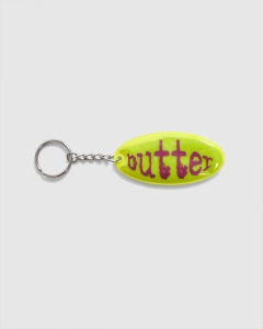 Butter Goods Frenzy Reflective Key Chain Safety Yellow