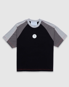 Jungles Double Layer Raglan T-Shirt Black/Grey