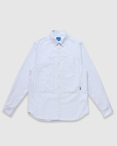 Larriet Cliff LS Shirt Blue/White