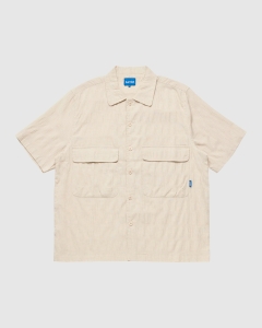 Larriet Kendalls SS Shirt Tan Plaid