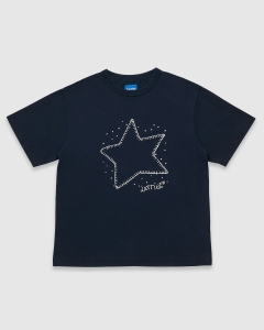 Larriet Star T-Shirt Navy