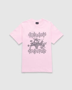 Passport Edible Flowers T-Shirt Light Pink