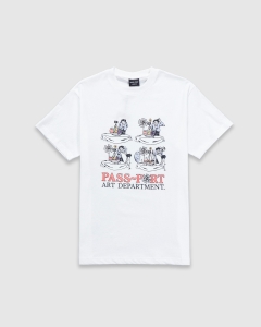 Passport Art Dept T-Shirt White