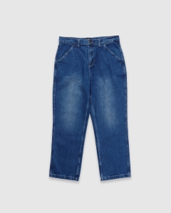 Passport Workers Club Jean Faded Wash Dark Indigo