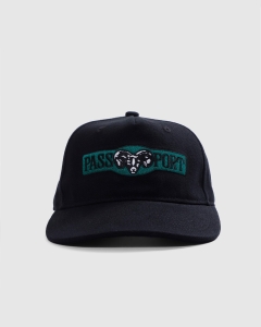 Passport Ram Heavy Canvas Workers Strapback Black