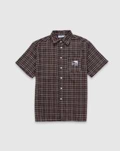 Come Sundown Hole In The Head SS Shirt Brown/Red