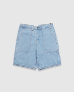 Cash Only Crown Denim Short Washed Indigo