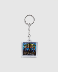 Cash Only Tourist Key Chain Multi