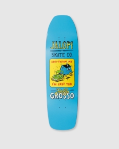 Antihero Jeff Grosso Jalopi Returns Square Top Rails Deck Blue