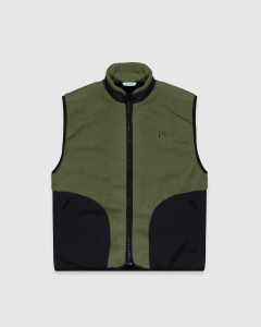 Ichpig Sherpa Stash Vest Earthquake/Black