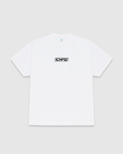 Ichpig Strike Logo T-Shirt White/Black