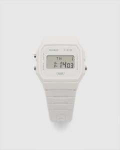 Casio Digital LED WR F91WB-7A White Resin Band