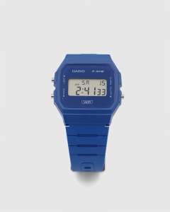 Casio Digital LED WR F91WB-2A1 Blue Resin Band