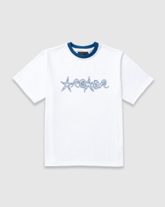 Arcade Oceanic Constructed Ringer T-Shirt White