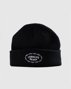 Crawling Death Barbed Logo Beanie Black