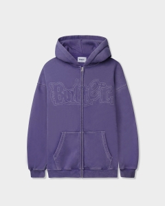 Butter Goods Breakdown Zip Hood Washed Purple