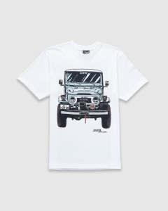 Huf x Toyota Landcruiser Sixties T-Shirt White