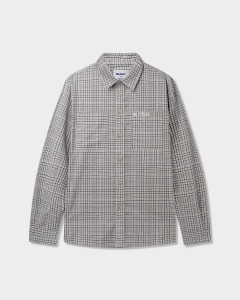 Butter Goods Equipt Plaid LS Shirt Grey