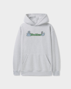 Butter Goods Bugs Logo PO Hood Ash