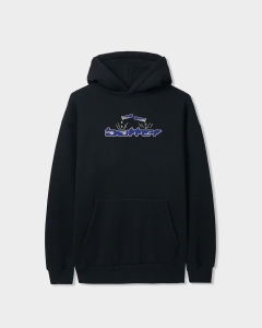 Butter Goods Corrosive Applique PO Hood Black