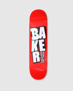 Baker Andrew Reynolds Stacked Name B2 Deck Red