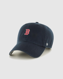 47 Brand Clean Up Boston Sox Base Runner Strapback Navy