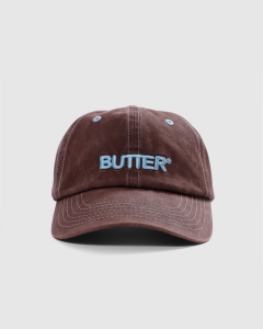 Butter Goods Rounded Logo 6 Panel Redwood