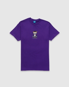 Frog Skateboards Secret Penguin T-Shirt Soft Purple