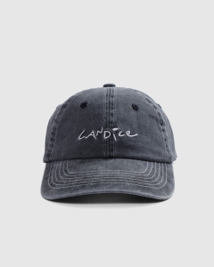 Candice Logo 6 Panel Washed Charcoal