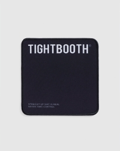 Tightbooth Label Logo Mouse Pad Black