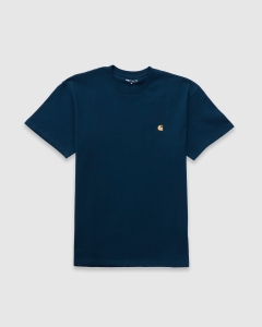 Carhartt WIP Chase T-Shirt Duck Blue/Gold