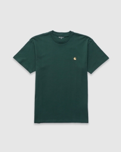 Carhartt WIP Chase T-Shirt Sycamore Tree/Gold