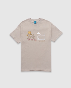 Frog Skateboards Cloud Landed T-Shirt Sand