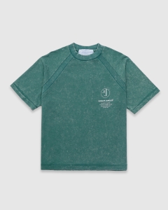 Jungles Appointment Only Mineral Wash T-Shirt Green