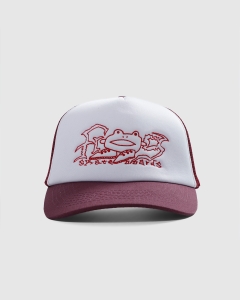 Frog Skateboards Big Shoes Trucker Maroon