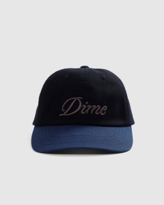 Dime Cursive Low Pro Strapback Black/Midnight