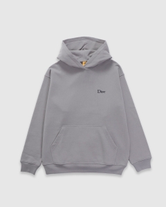 Dime Classic Small Logo PO Hood Charcoal