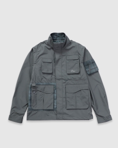 Dime Fishing Zip Off Jacket Olive