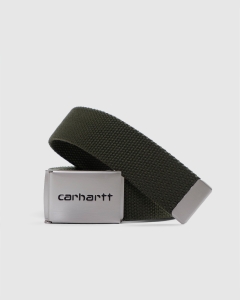 Carhartt WIP Clip Chrome Belt Office Green